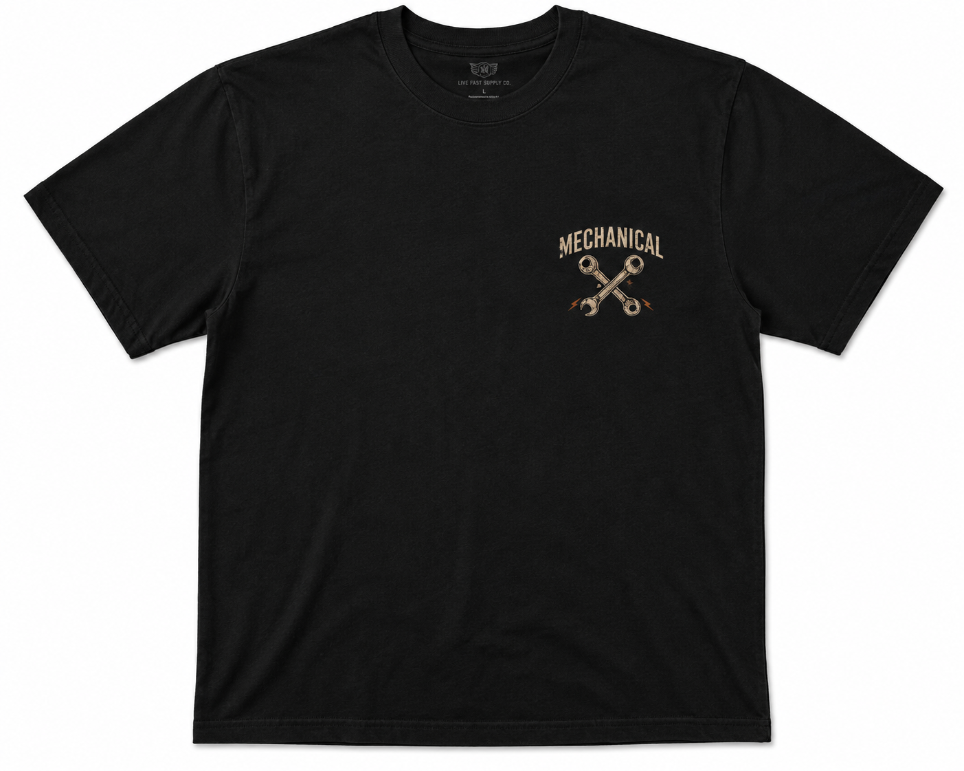 Mechanical Wrench Vintage Garage T-Shirt