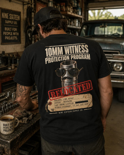 10MM Witness Protection Program T-Shirt