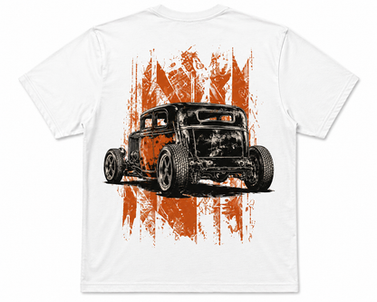 Vintage Hot Rod Garage Graphic T-Shirt