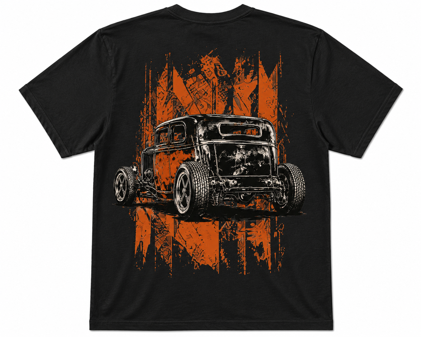 Vintage Hot Rod Garage Graphic T-Shirt