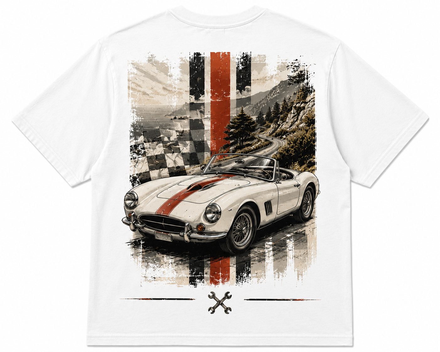 Vintage Roadster Racing T-Shirt – Classic Speed Graphic Tee
