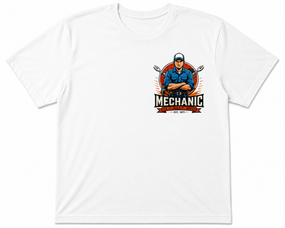 Mechanic Fix It Build It Repeat Vintage Garage T-Shirt